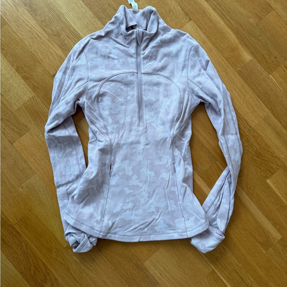 lululemon athletica Lavender Quarter-Zip Sweatshirt